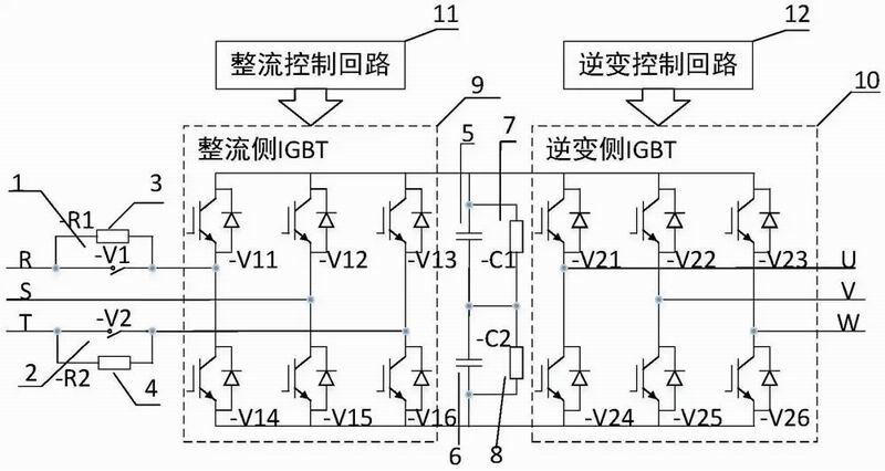 变频器主回路常见故障现象、原因和处理方法